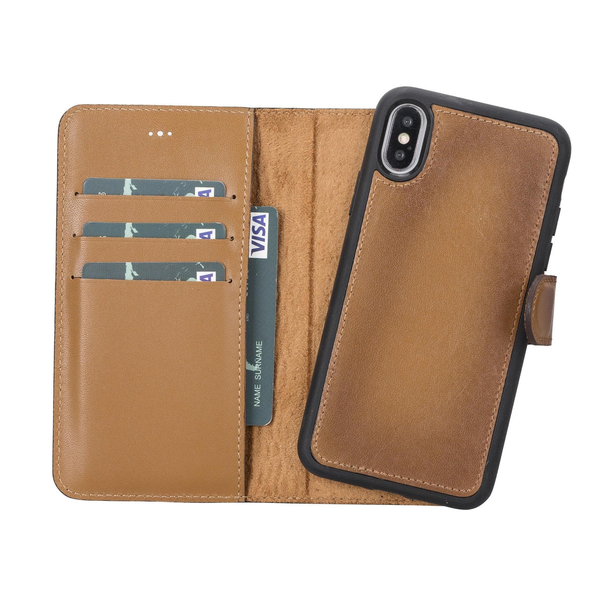 Magic iPhone X Series Detachable Genuine Leather Case / MW Bouletta