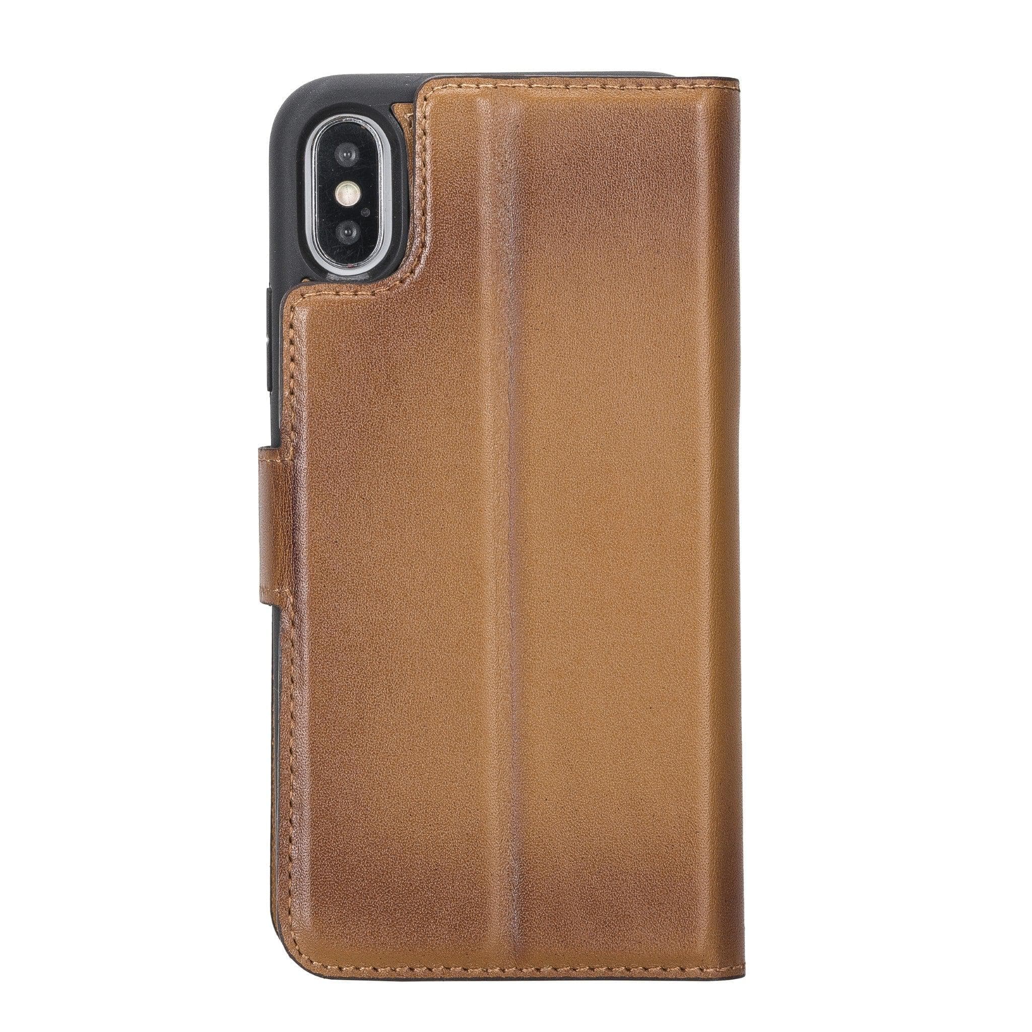 Magic iPhone X Series Detachable Genuine Leather Case / MW Bouletta