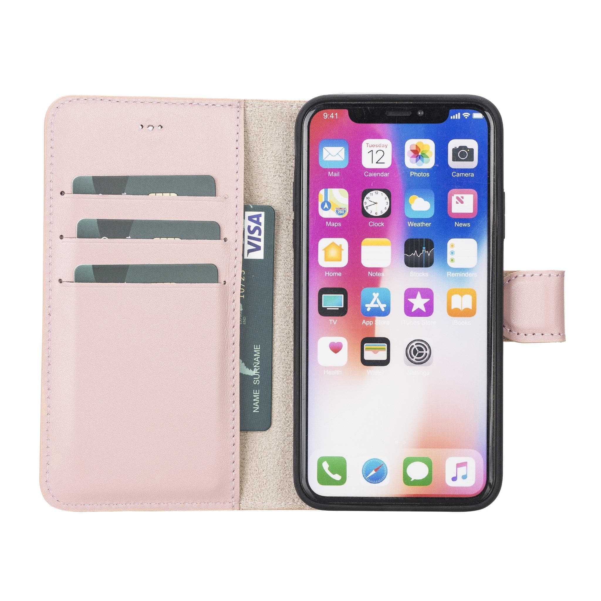 Magic iPhone X Series Detachable Genuine Leather Case / MW Bouletta