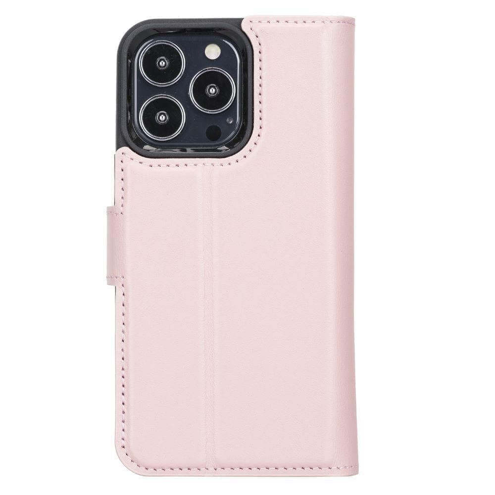 Magic iPhone13 Series Detachable Genuine Leather Wallet Case - MW UnBranded