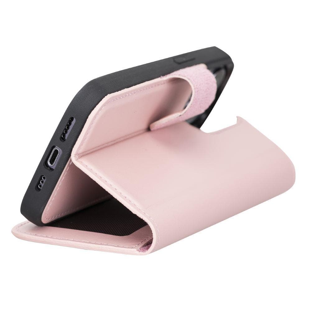 Magic iPhone13 Series Detachable Genuine Leather Wallet Case - MW UnBranded
