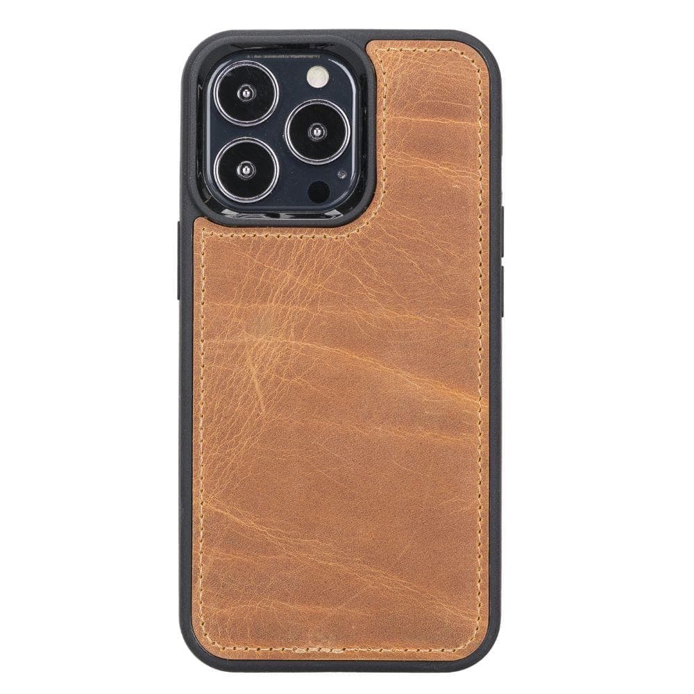 Magic iPhone13 Series Detachable Genuine Leather Wallet Case - MW UnBranded