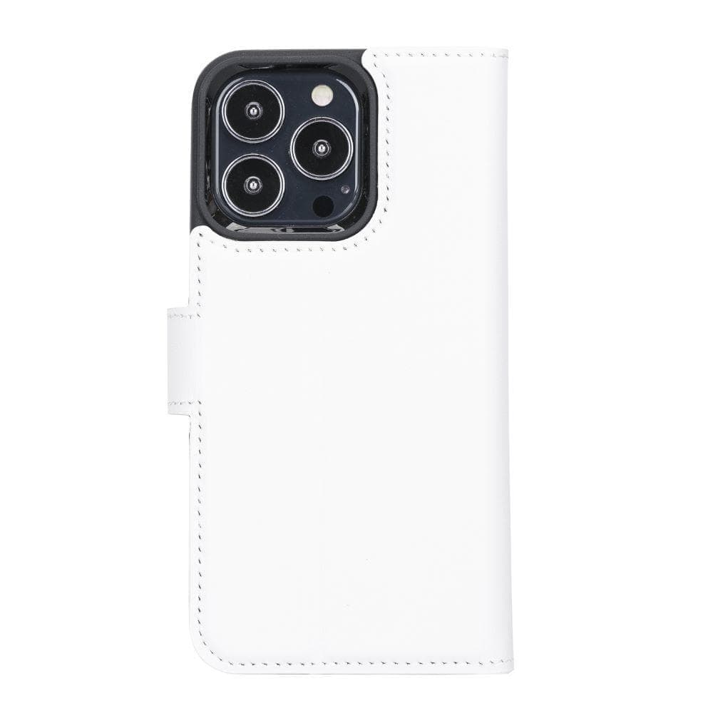 Magic iPhone13 Series Detachable Genuine Leather Wallet Case - MW UnBranded