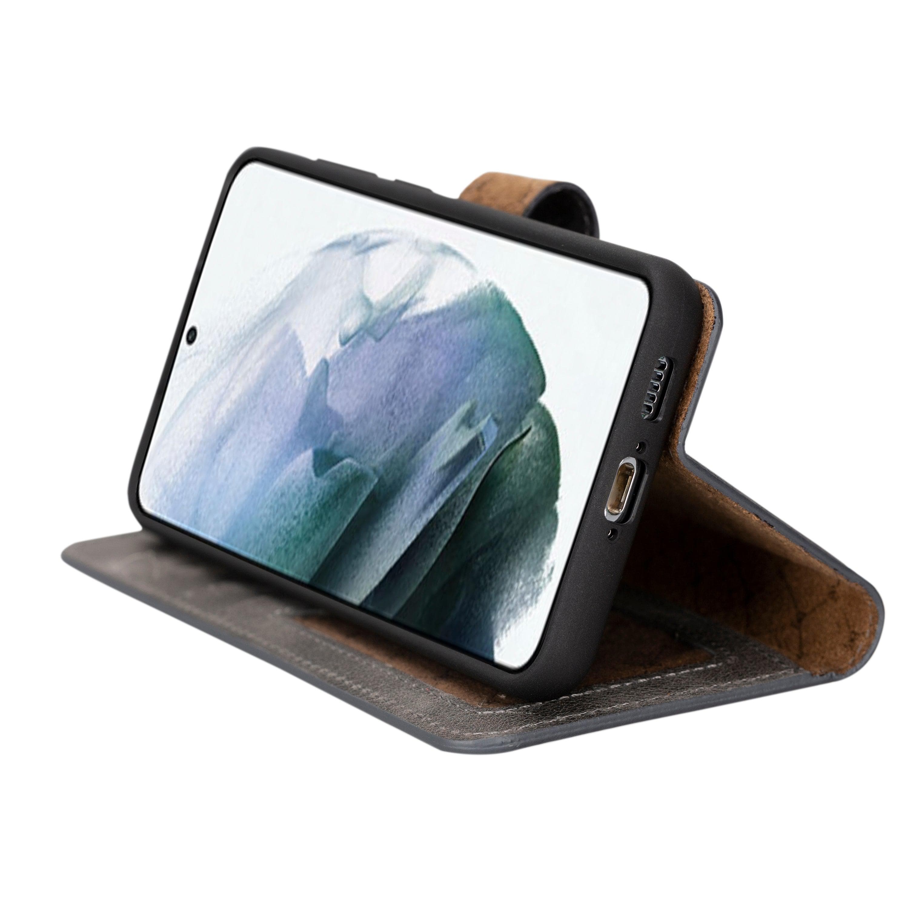Magic Samsung Galaxy S25 Leather Detachable Wallet Case Bouletta