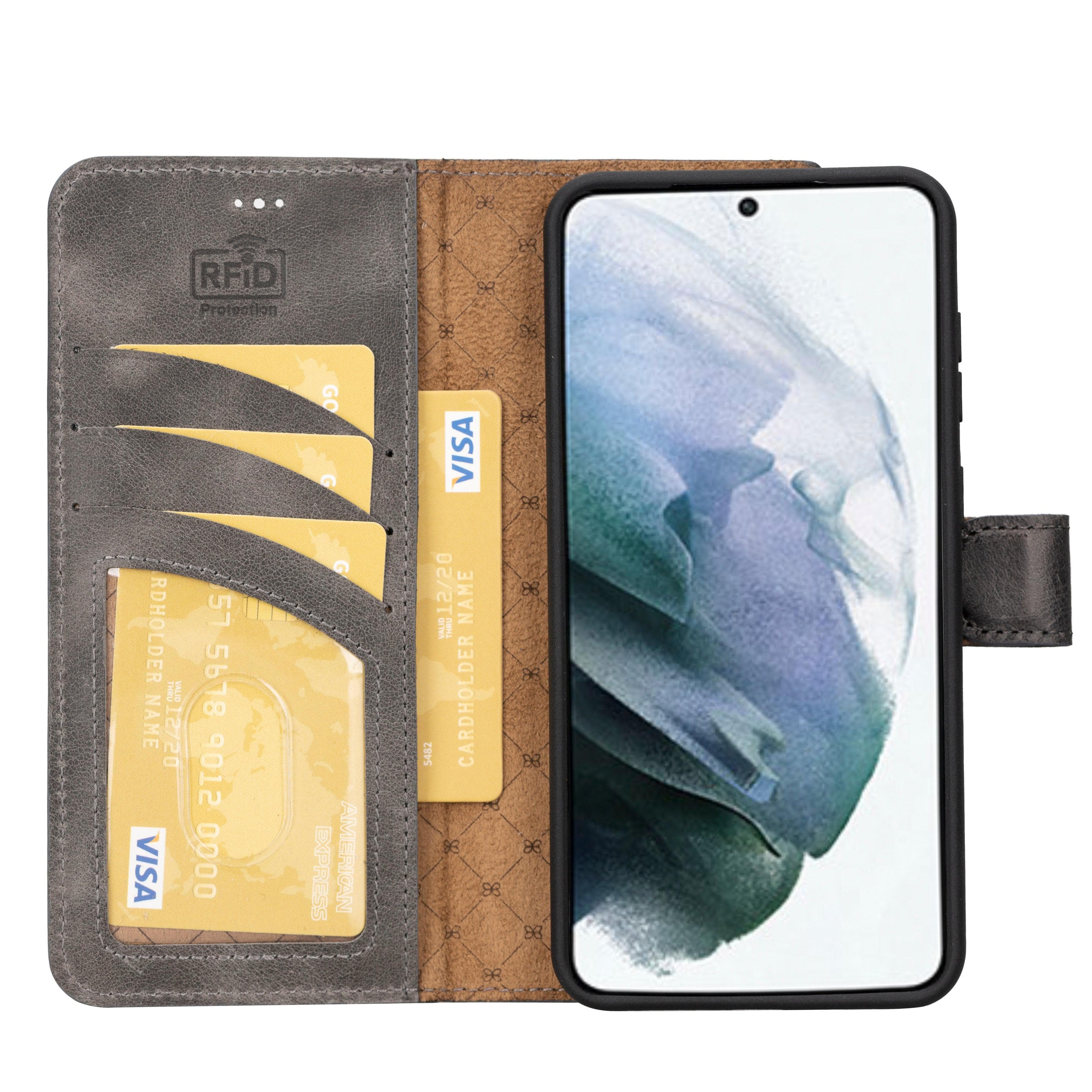 Magic Samsung Galaxy S25 Plus Leather Detachable Wallet Case Bouletta