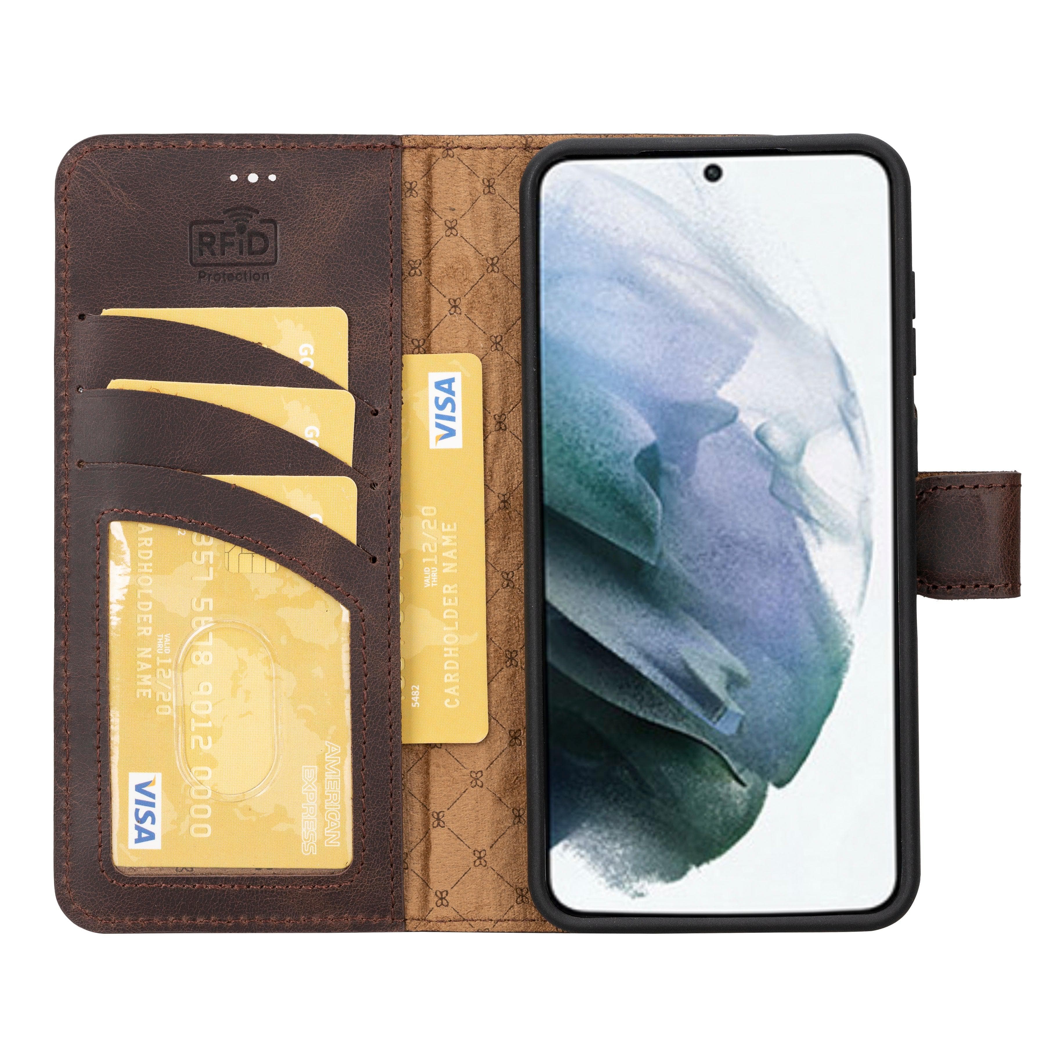 Magic Samsung Galaxy S25 Plus Leather Detachable Wallet Case Bouletta