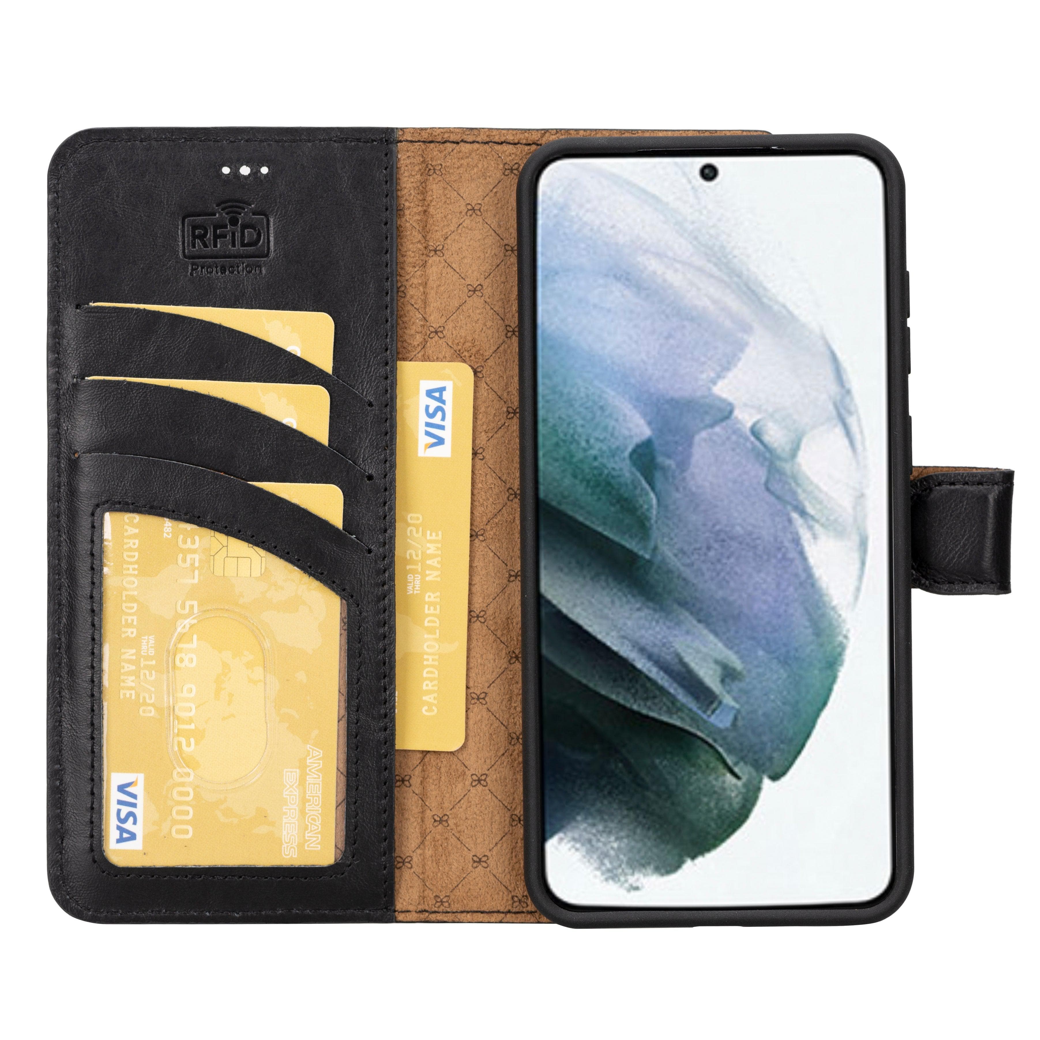 Magic Samsung Galaxy S25 Plus Leather Detachable Wallet Case Bouletta