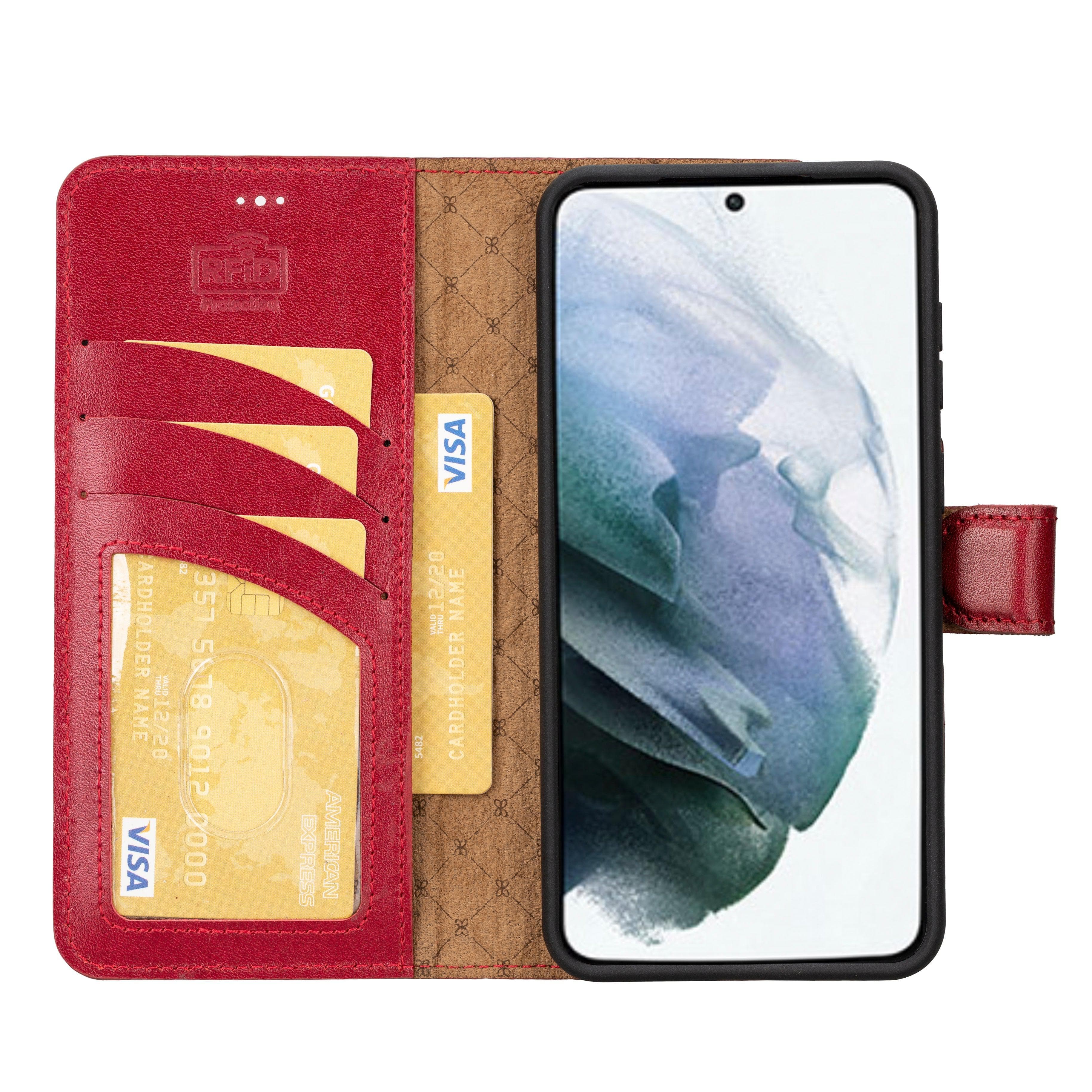 Magic Samsung Galaxy S25 Plus Leather Detachable Wallet Case Bouletta