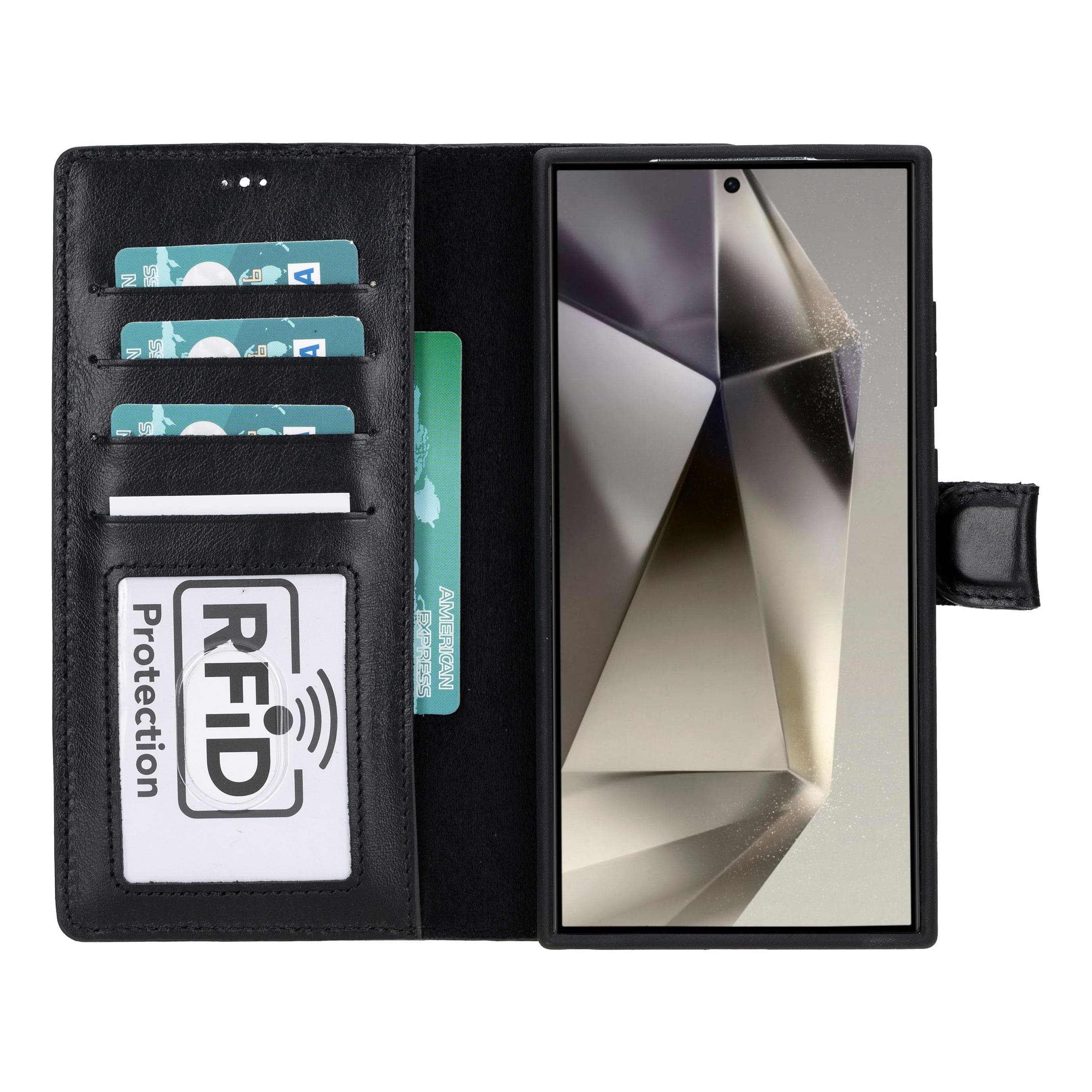 Magic Samsung Galaxy S25 Ultra Leather Detachable Wallet Case Bouletta