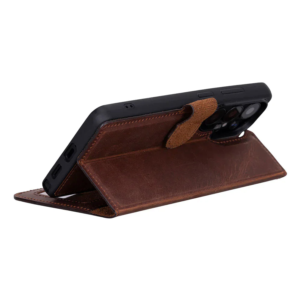 Magic Samsung Galaxy S26 Detachable Leather Wallet Case Bouletta