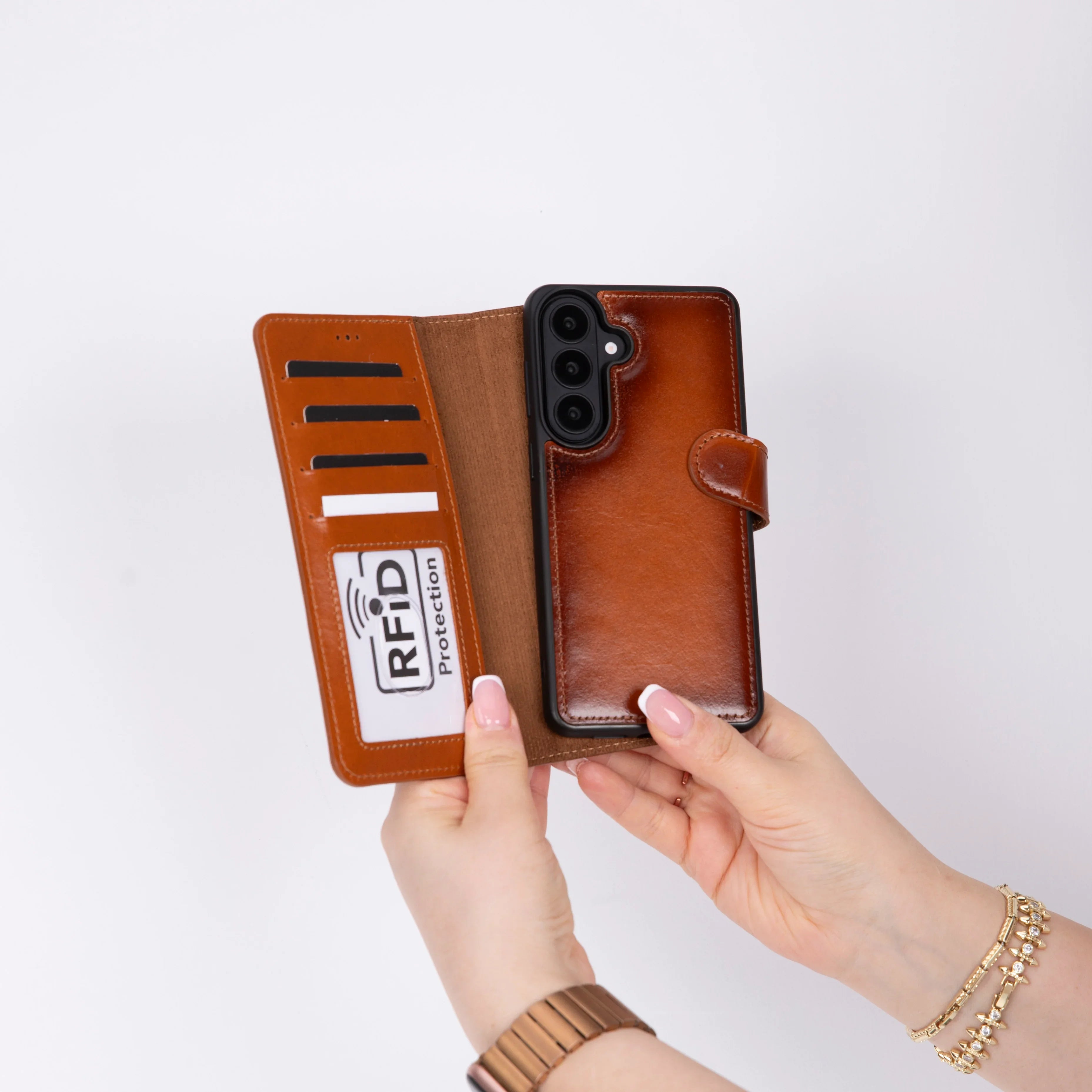 Magic Samsung Galaxy S26 Leather Detachable Wallet Case Bouletta
