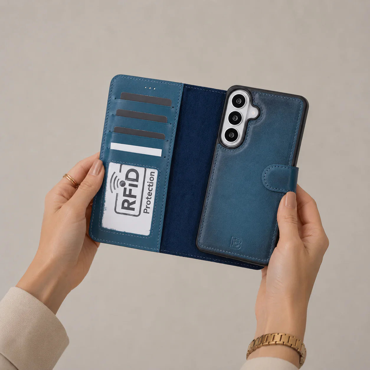 Magic Samsung Galaxy S26 Leather Detachable Wallet Case Bouletta