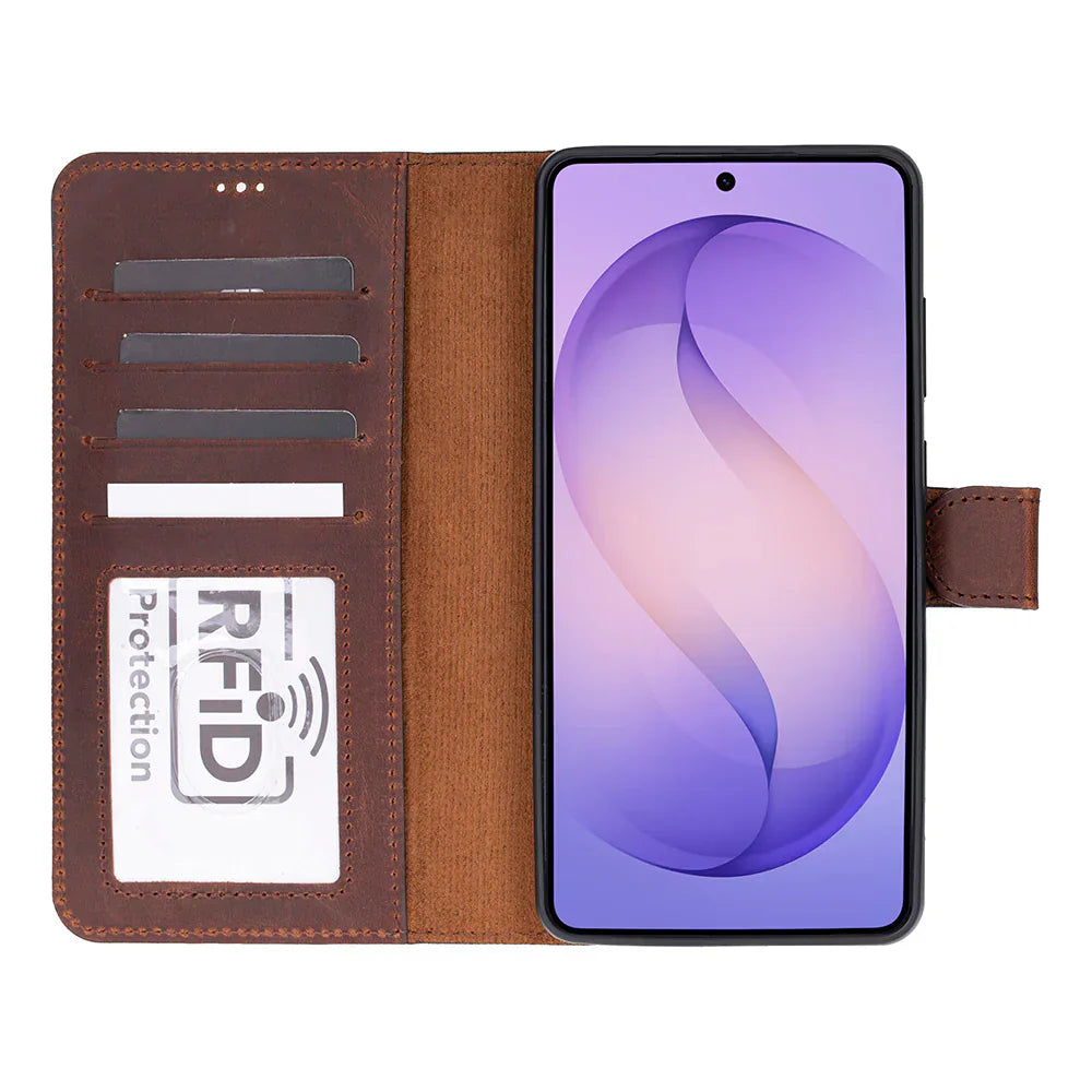 Magic Samsung Galaxy S26 Ultra Detachable Leather Wallet Case Bouletta
