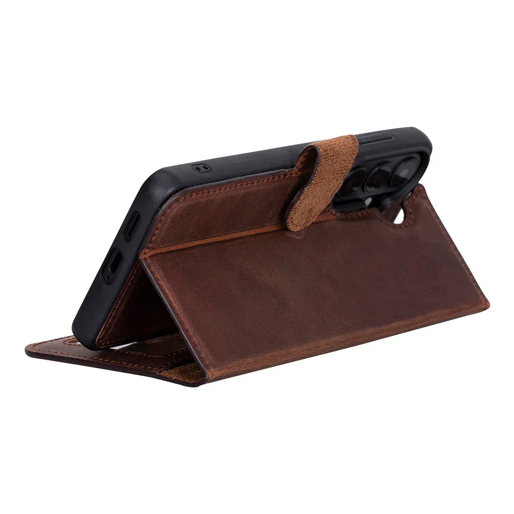 Magic Samsung Galaxy S26 Ultra Detachable Leather Wallet Case Bouletta