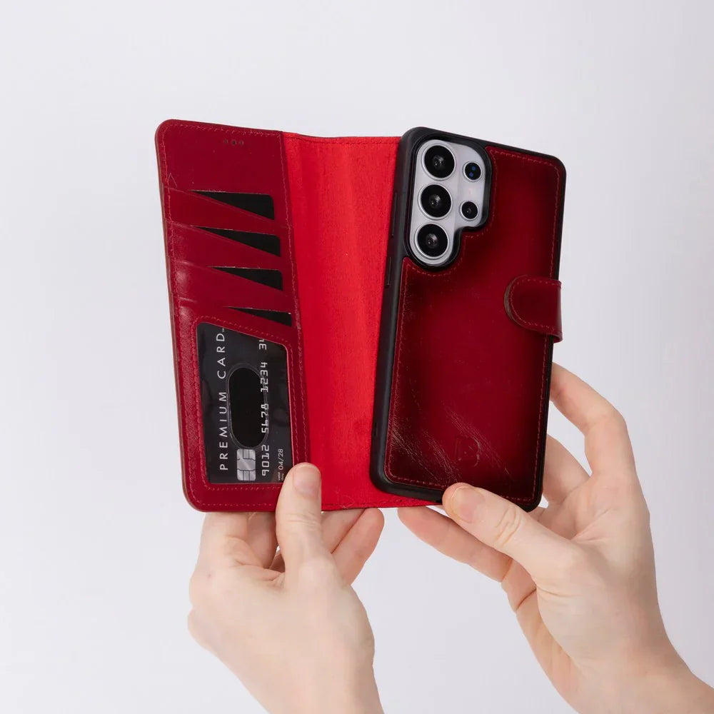 Magic Samsung Galaxy S26 Ultra Leather Detachable Wallet Case Bouletta