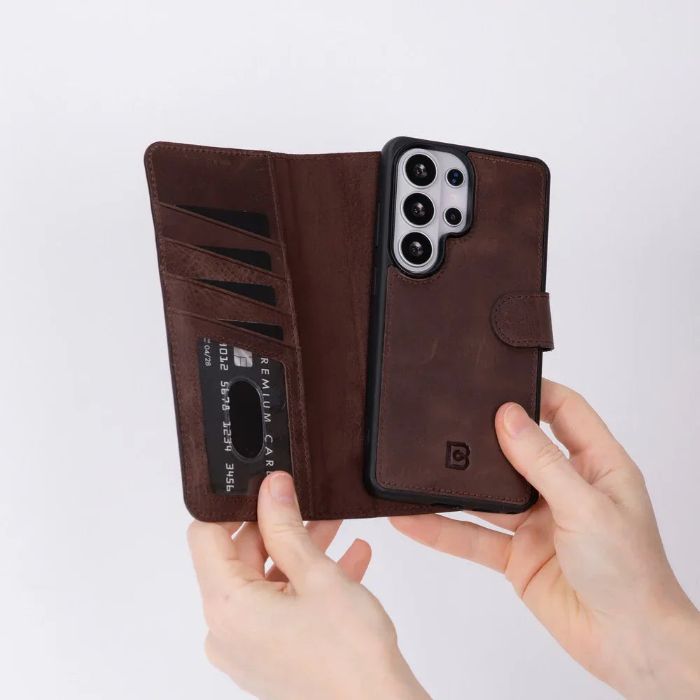 Magic Samsung Galaxy S26 Ultra Leather Detachable Wallet Case Bouletta