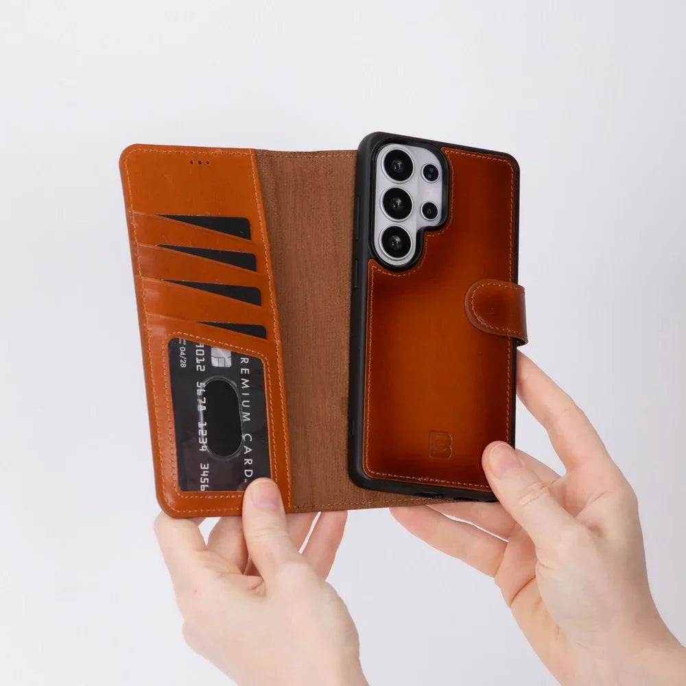 Magic Samsung Galaxy S26 Ultra Leather Detachable Wallet Case Bouletta