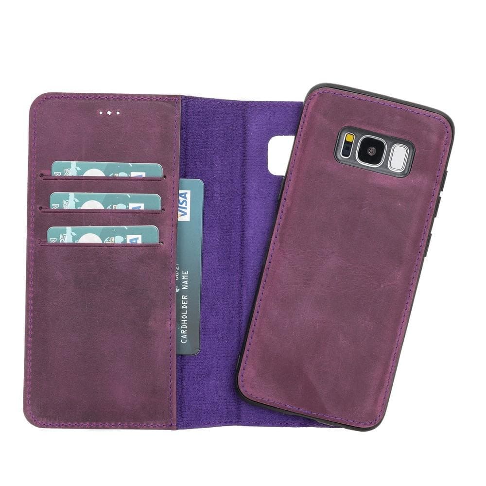 Magic Samsung  Series Detachable Genuine Leather Wallet Case - MW Bouletta