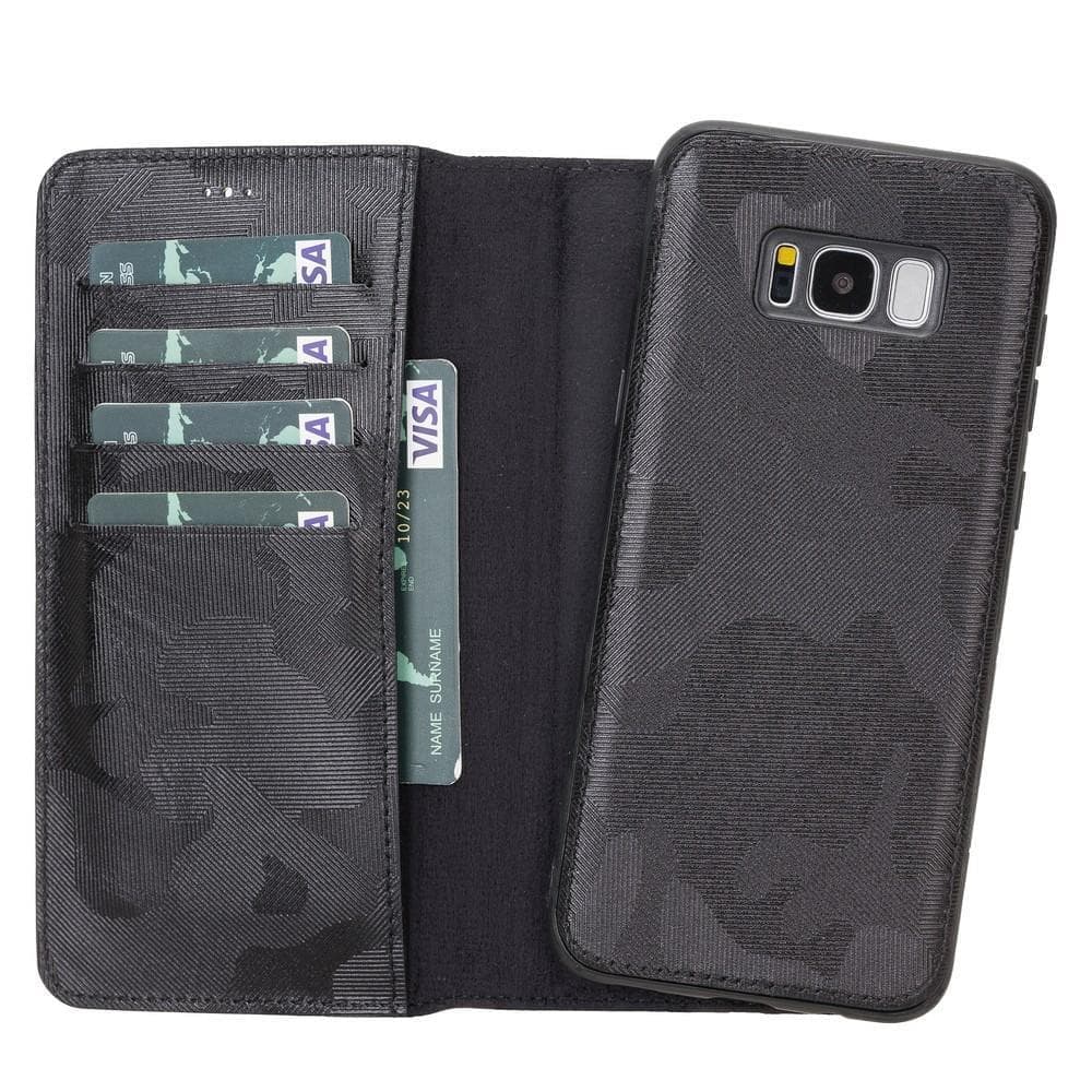 Magic Samsung  Series Detachable Genuine Leather Wallet Case - MW Bouletta