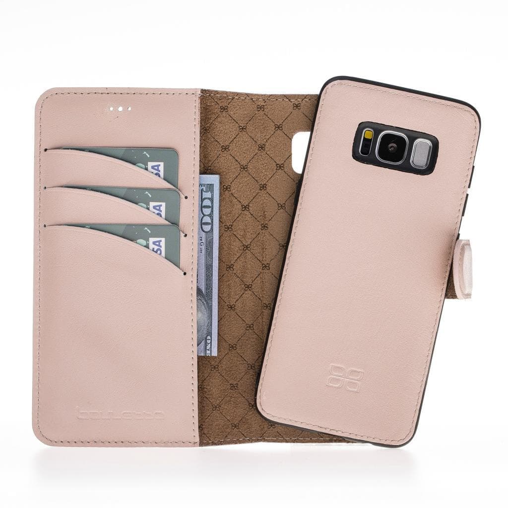 Magic Samsung  Series Detachable Genuine Leather Wallet Case - MW Bouletta