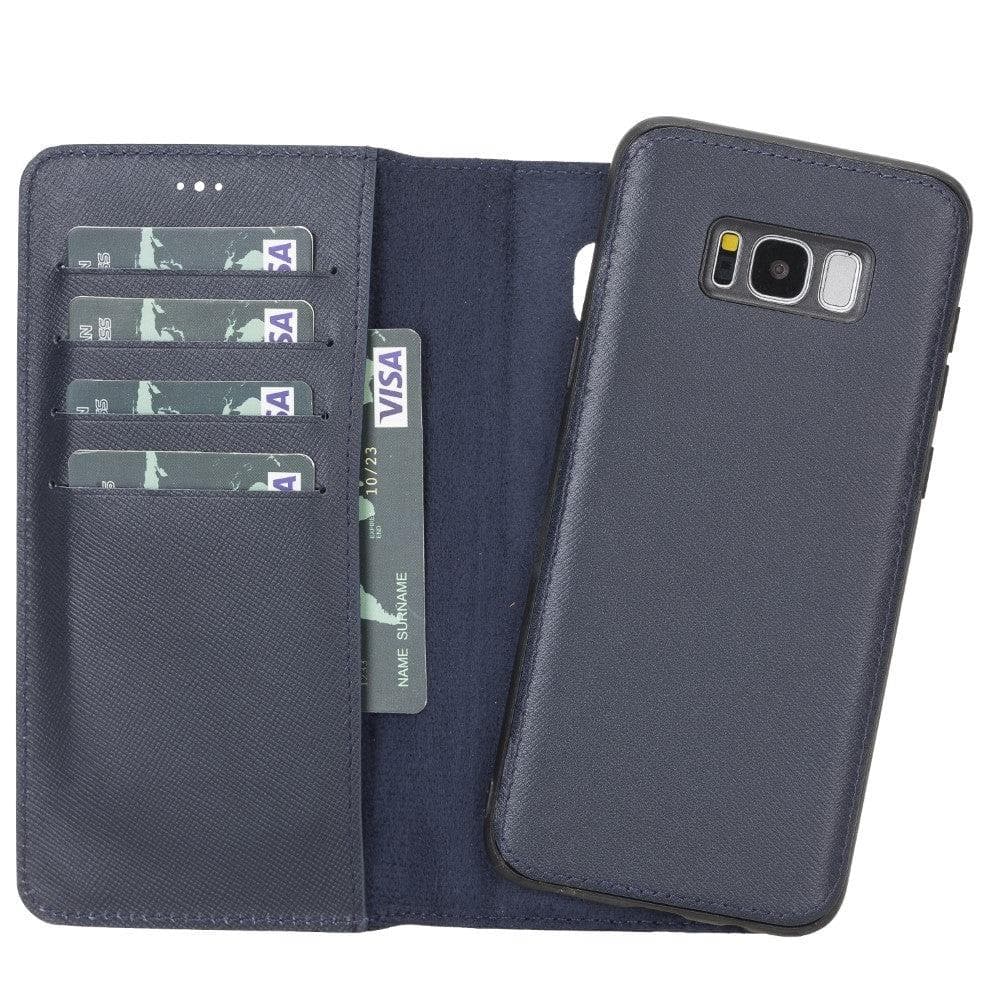 Magic Samsung  Series Detachable Genuine Leather Wallet Case - MW Bouletta