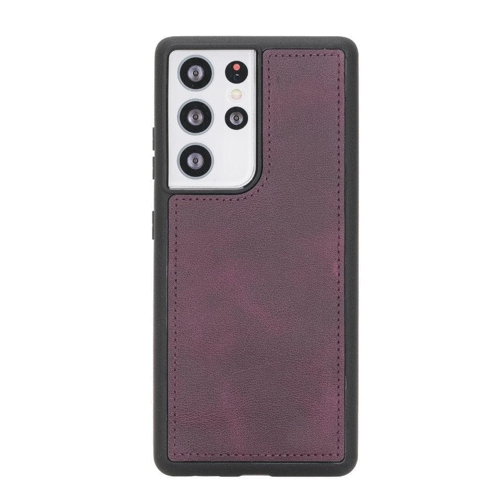 Magic Samsung  Series Detachable Genuine Leather Wallet Case - MW Bouletta