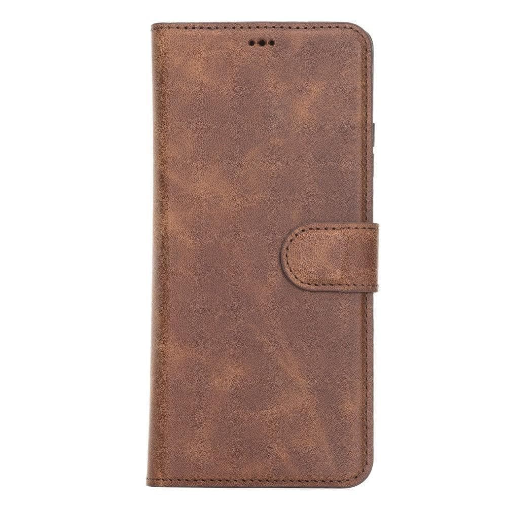 Magic Samsung  Series Detachable Genuine Leather Wallet Case - MW Bouletta