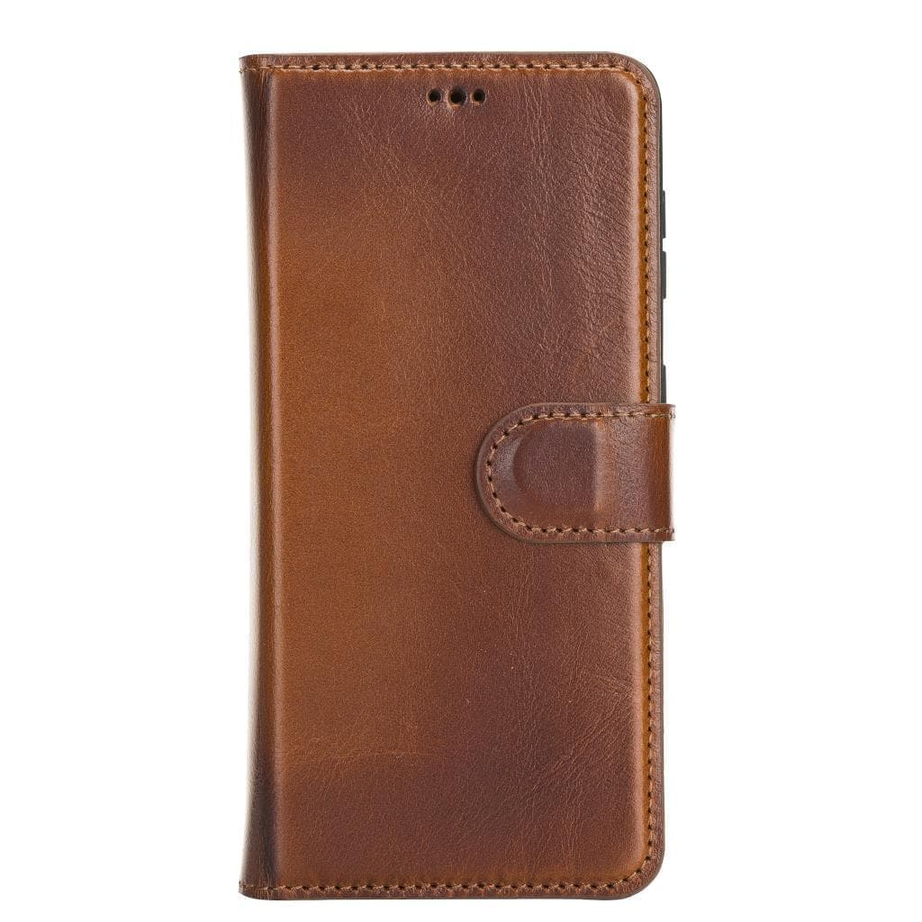 Magic Samsung  Series Detachable Genuine Leather Wallet Case - MW Bouletta