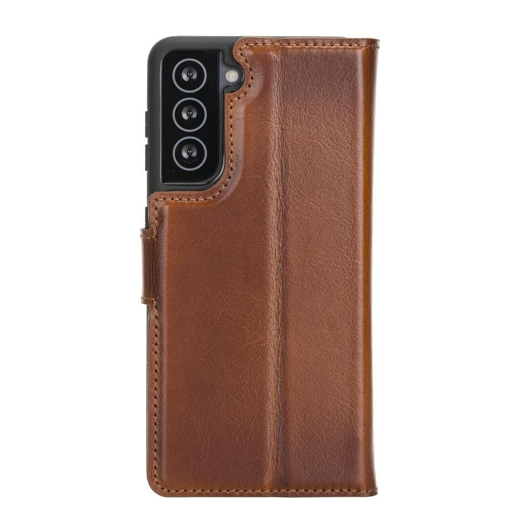 Magic Samsung  Series Detachable Genuine Leather Wallet Case - MW Bouletta