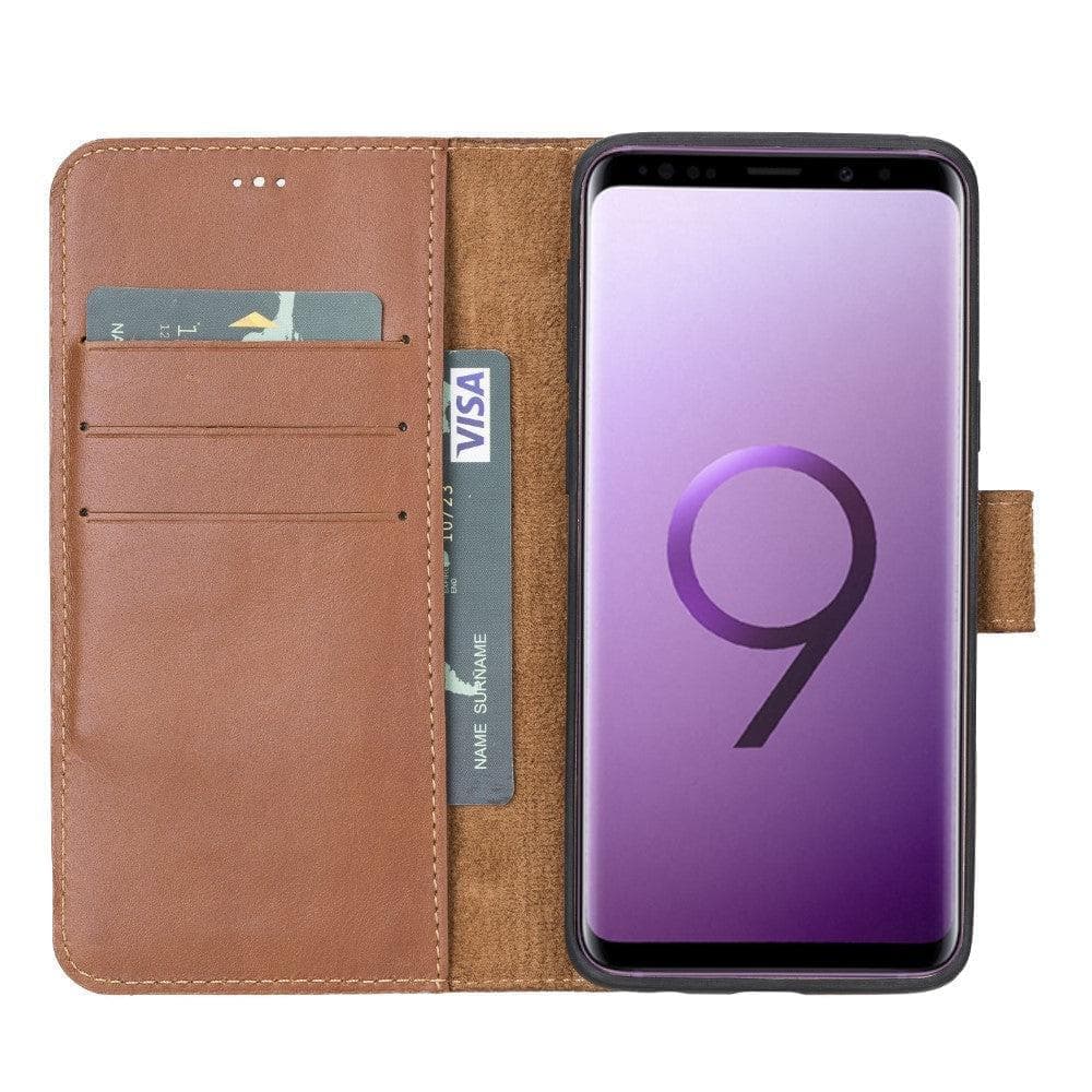 Magic Samsung  Series Detachable Genuine Leather Wallet Case - MW Bouletta