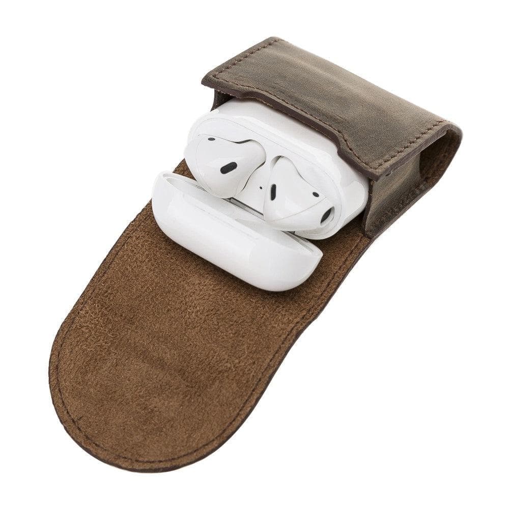 Mai Magnet - Airpods Pro 1 / Airpods Pro 2 / Airpods Pro 3 / Airpods 3 / Airpods 4 Leather Case Bouletta