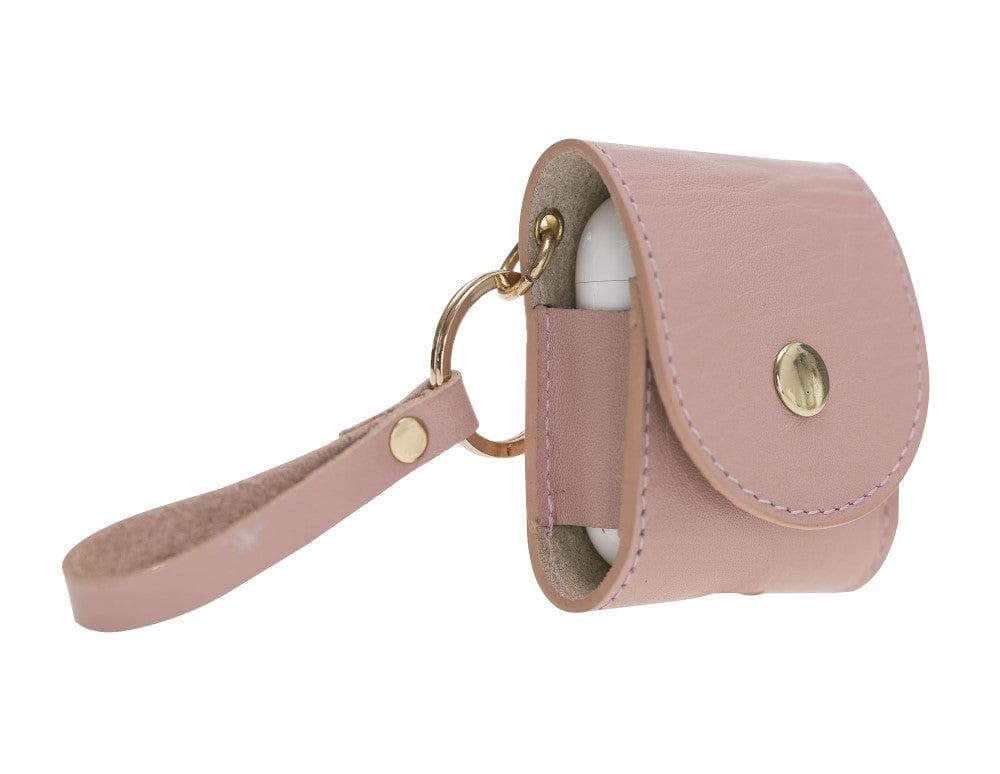 Mai Snap AirPods 3 and AirPods Pro Leather Case with Hook - Airpods 1/2 / Antic Brown ANTIC BROWN Bouletta
