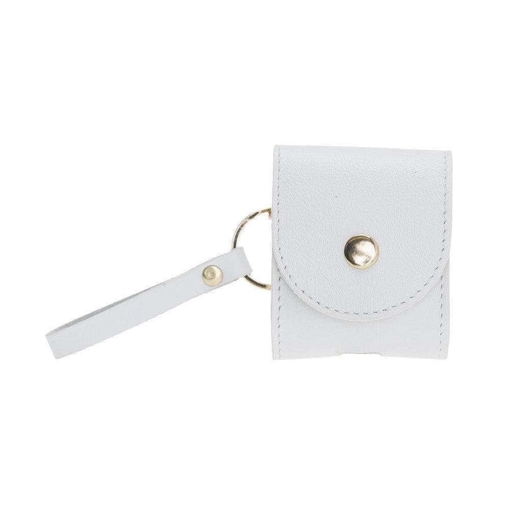 Mai Snap AirPods 3 and AirPods Pro Leather Case with Hook - Airpods 1/2 / Antic Tan ANTIC MOCCA Bouletta