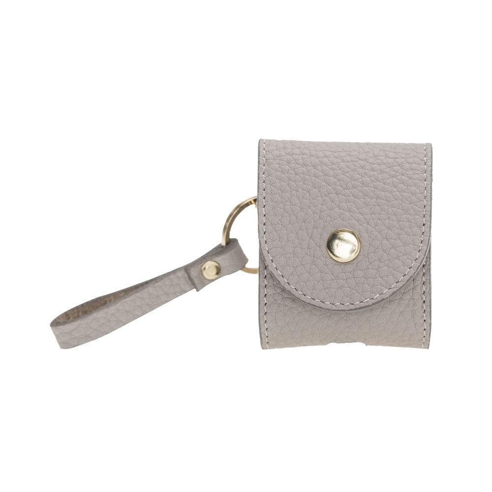 Mai Snap AirPods 3 and AirPods Pro Leather Case with Hook - Airpods 1/2 / White F3 Bouletta
