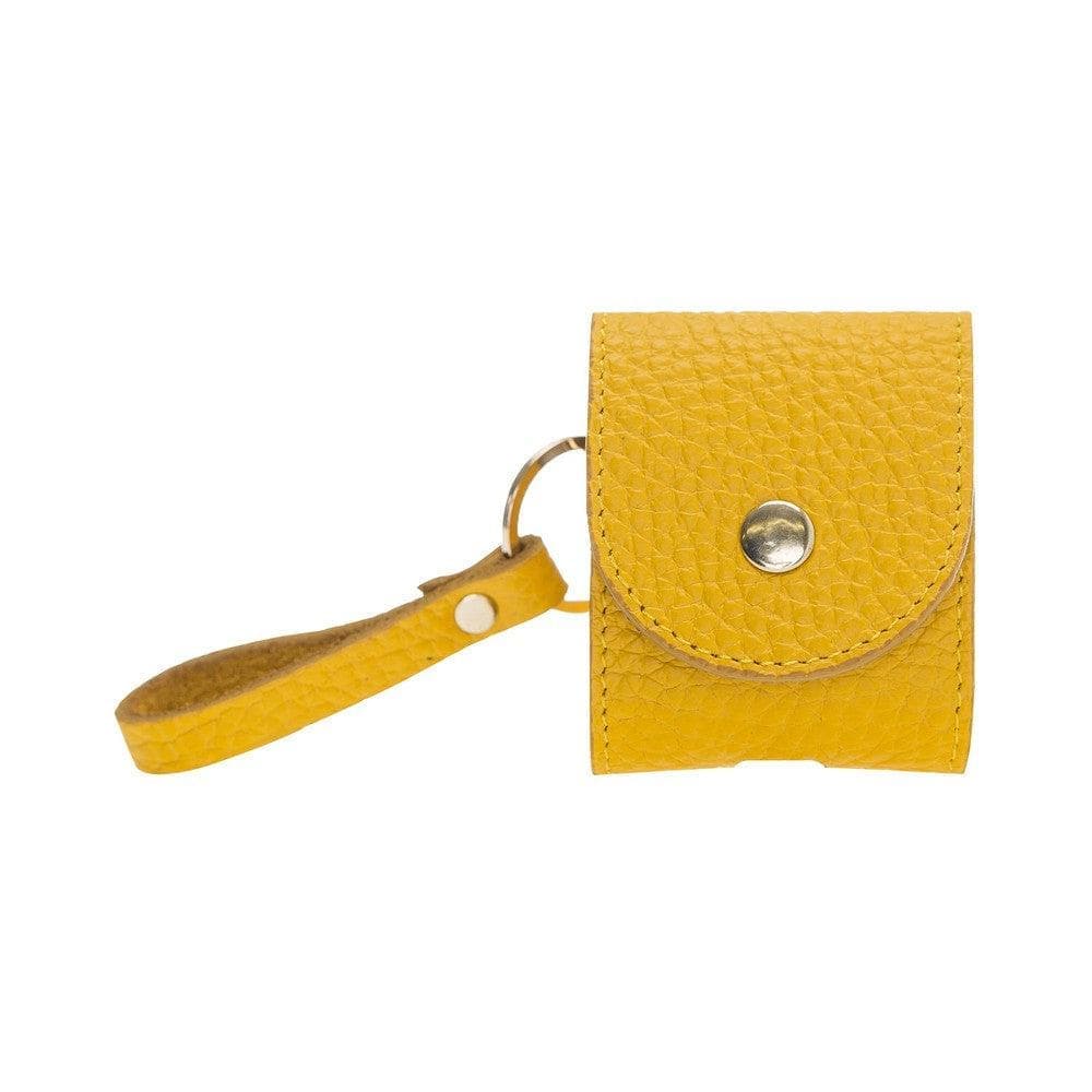 Mai Snap AirPods 3 and AirPods Pro Leather Case with Hook - Airpods 1/2 / Yellow FLOATER YELLOW Bouletta