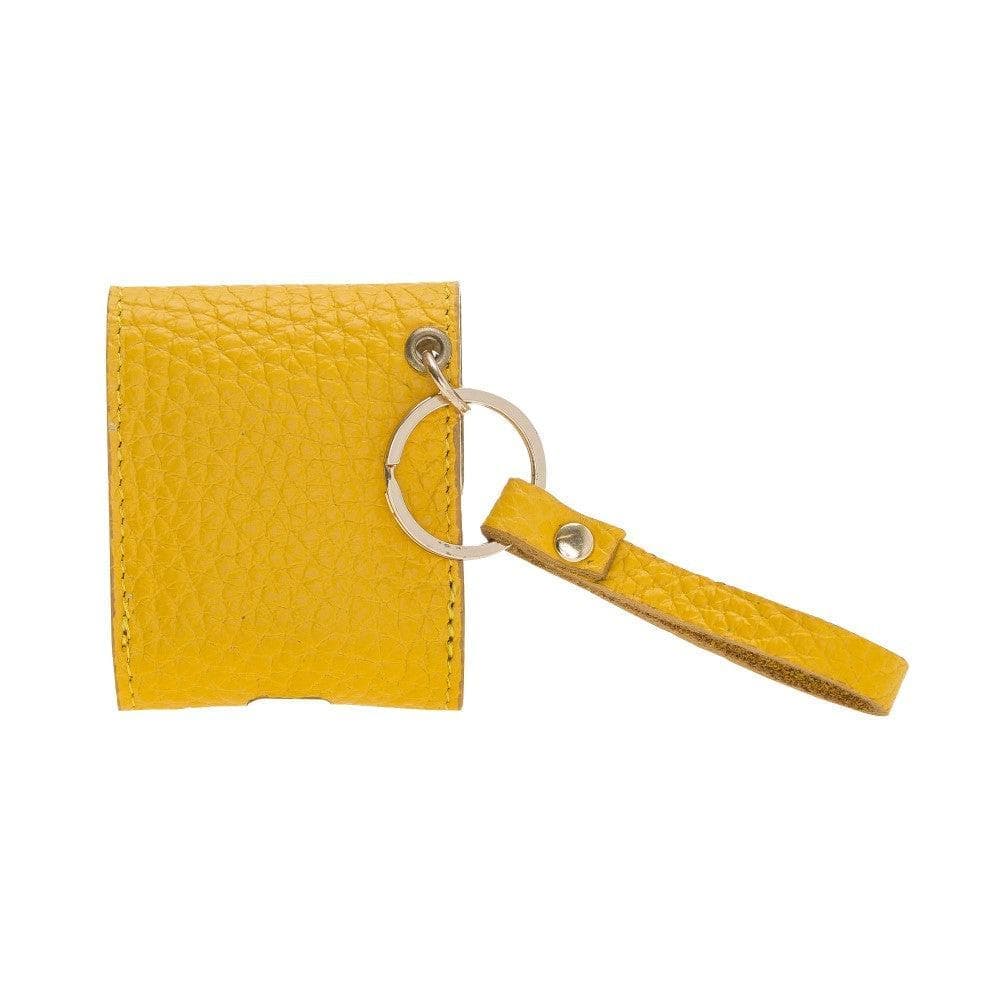 Mai Snap AirPods 3 and AirPods Pro Leather Case with Hook - Airpods 1/2 / Yellow FLOATER YELLOW Bouletta