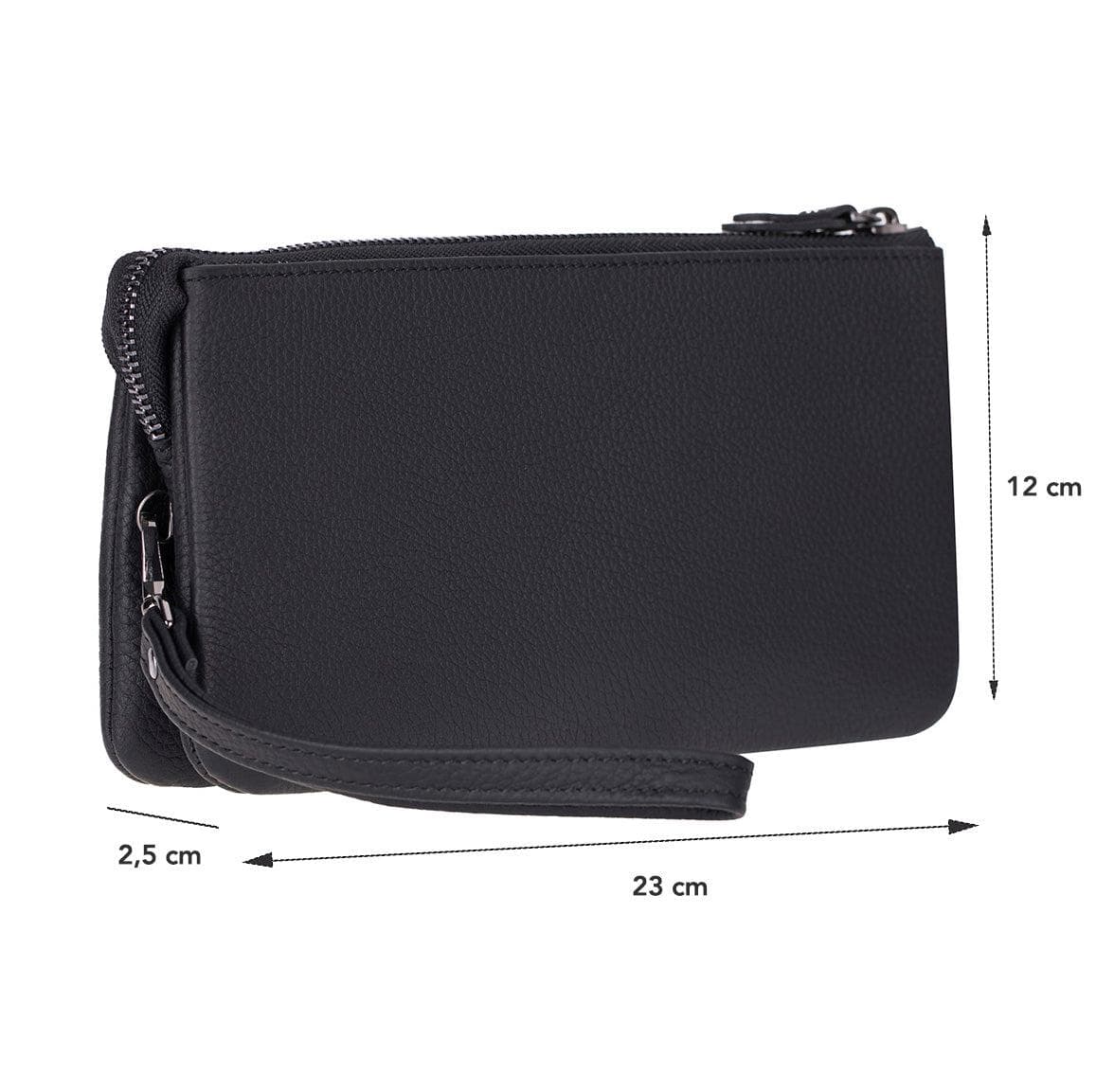 Majeste Leather Clutch Bag Bouletta