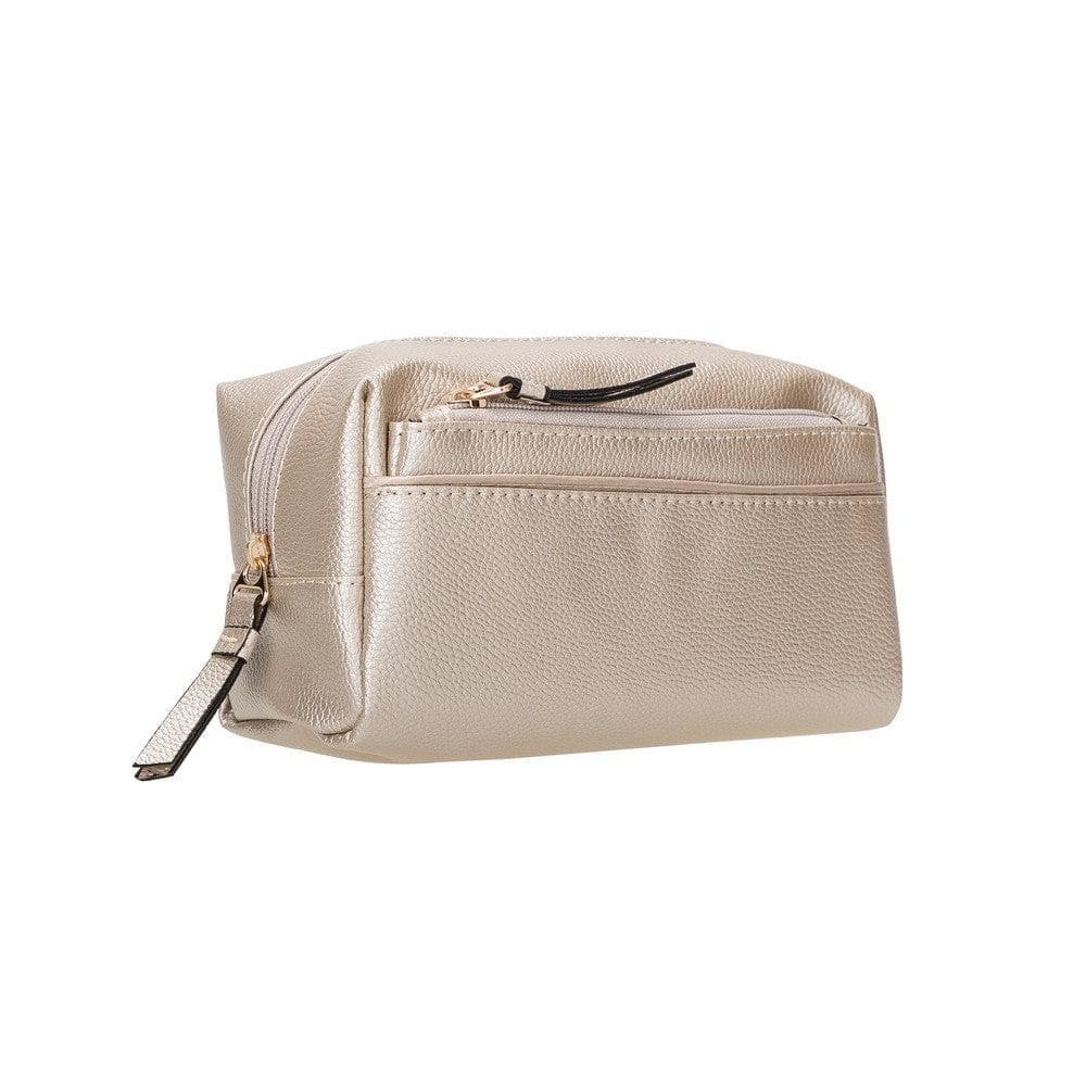 Marc PU Leather Dopp Kit Platin Bouletta