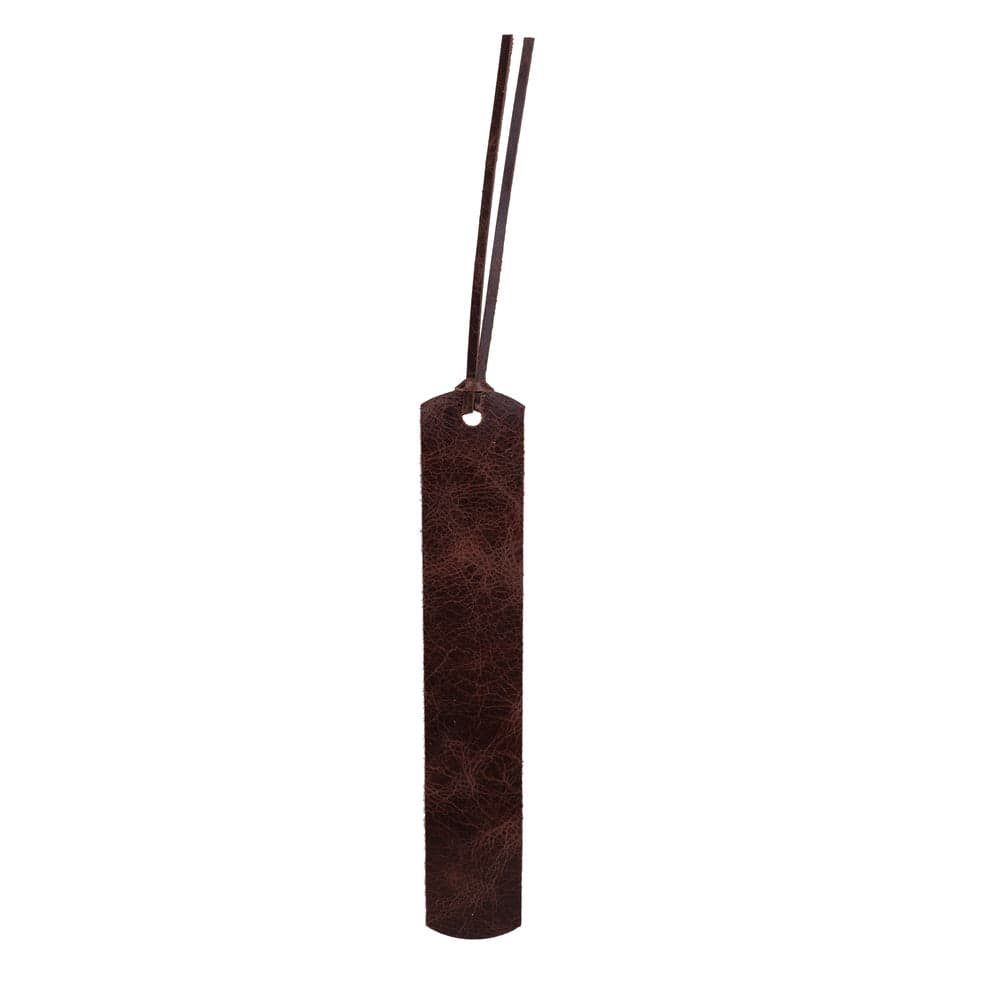 Markora Leather Bookmark Dark Brown Bouletta