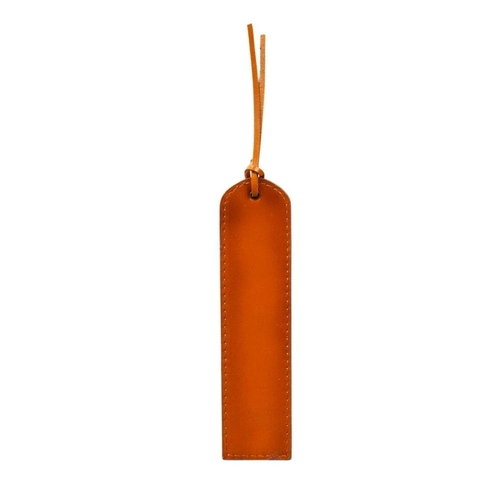 Markora Stitched Leather Bookmark Tan Bouletta