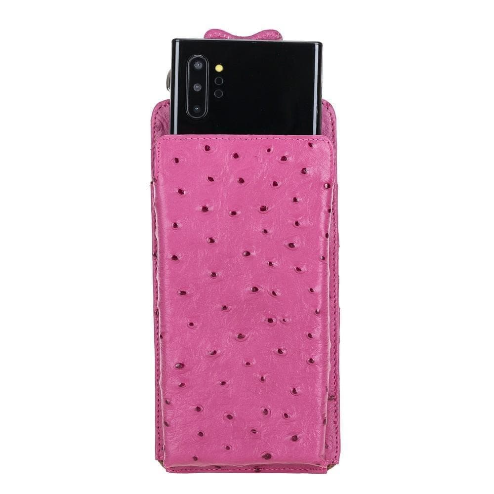 Marlo Leather Universal Phone Case Pink Bouletta