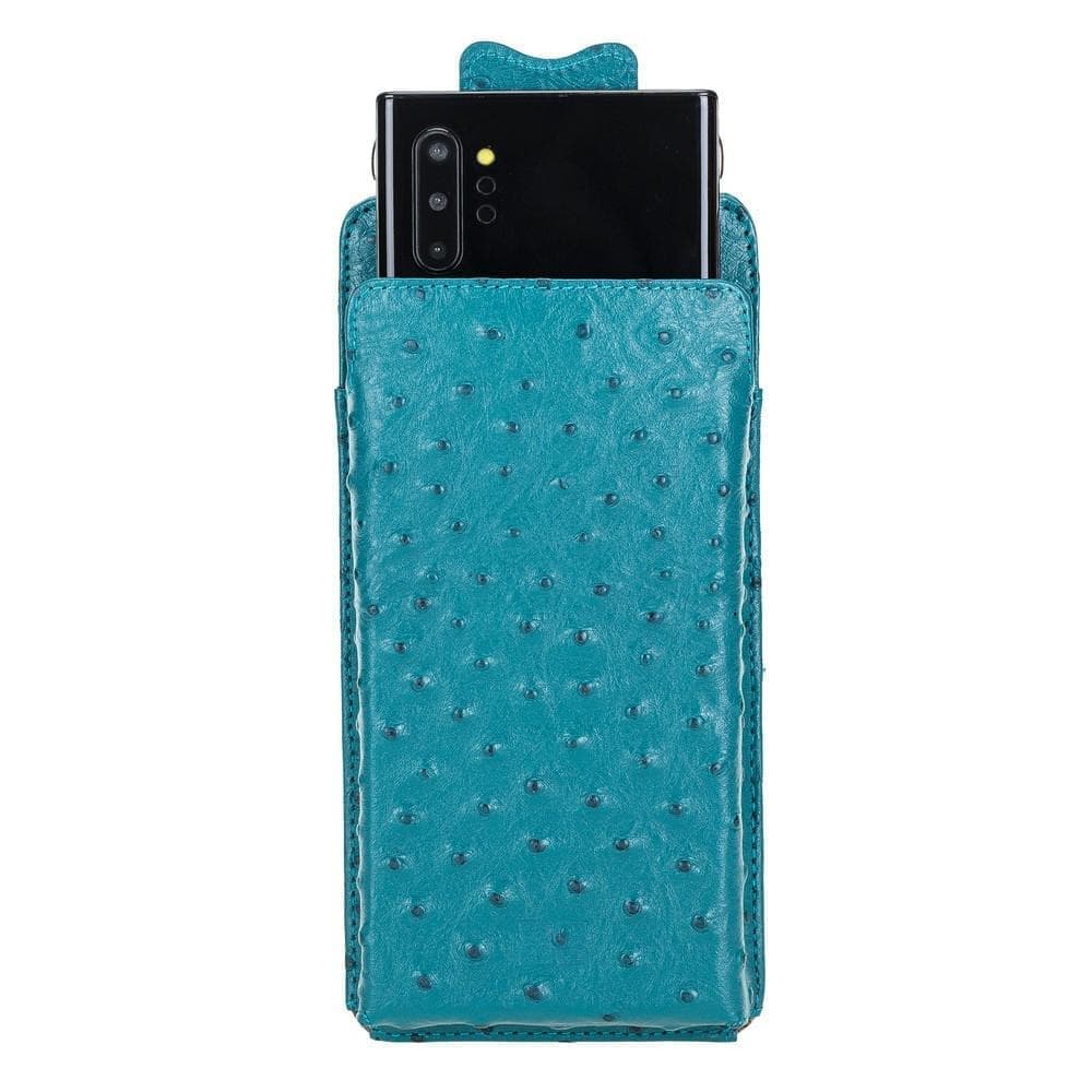 Marlo Leather Universal Phone Case DeepSkyBlue Bouletta
