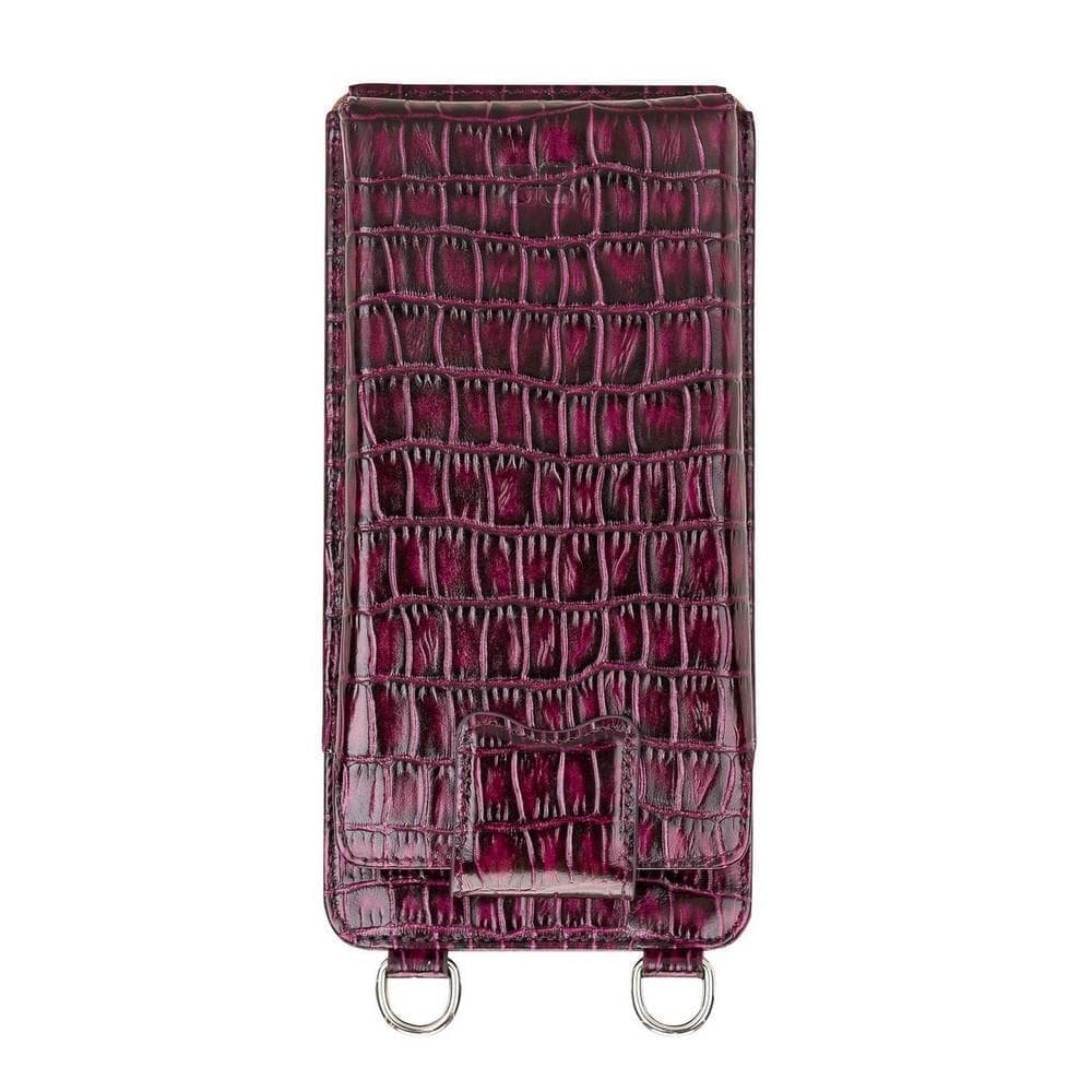 Marlo Leather Universal Phone Case Purple Bouletta