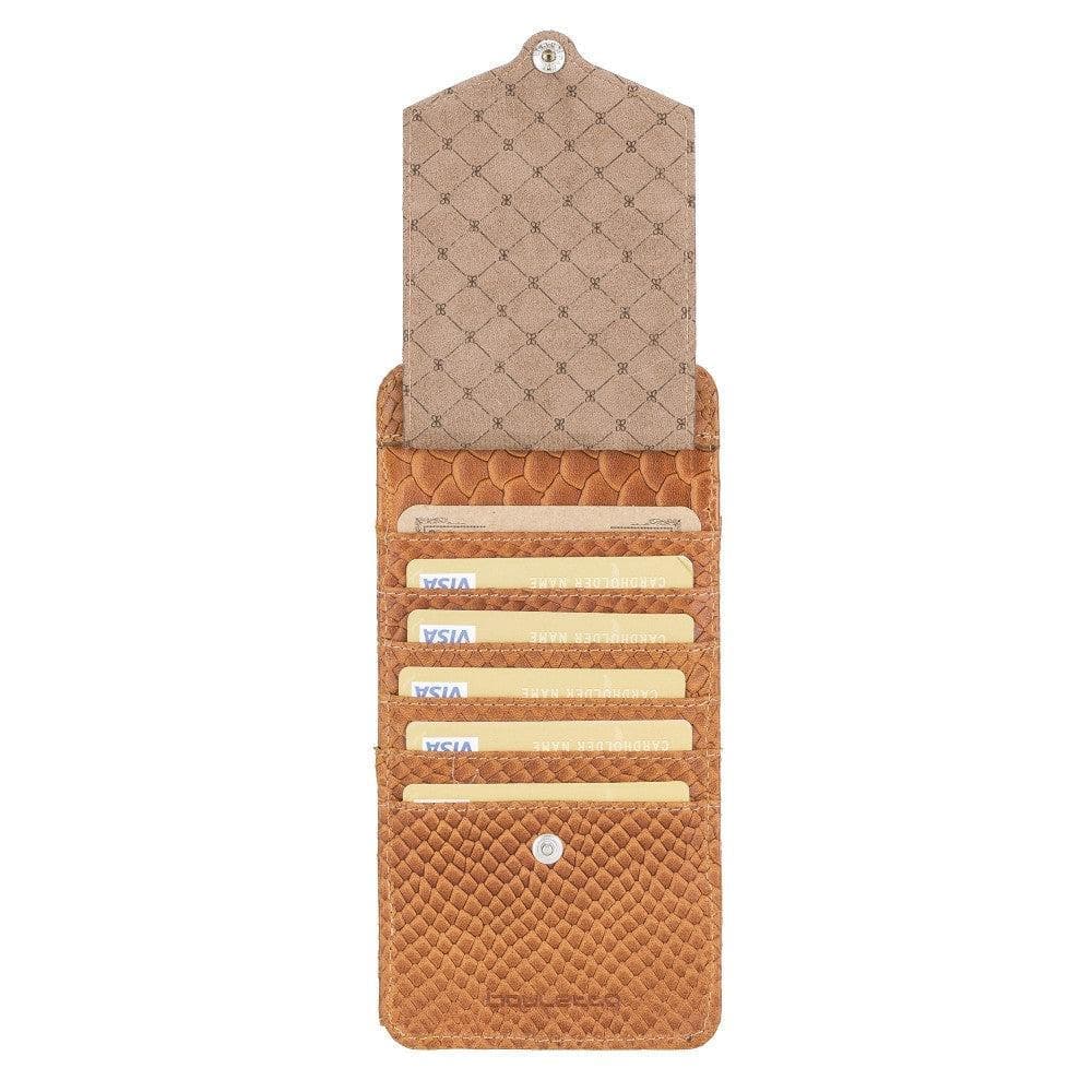 Marlo Leather Universal Phone Case Tan Bouletta