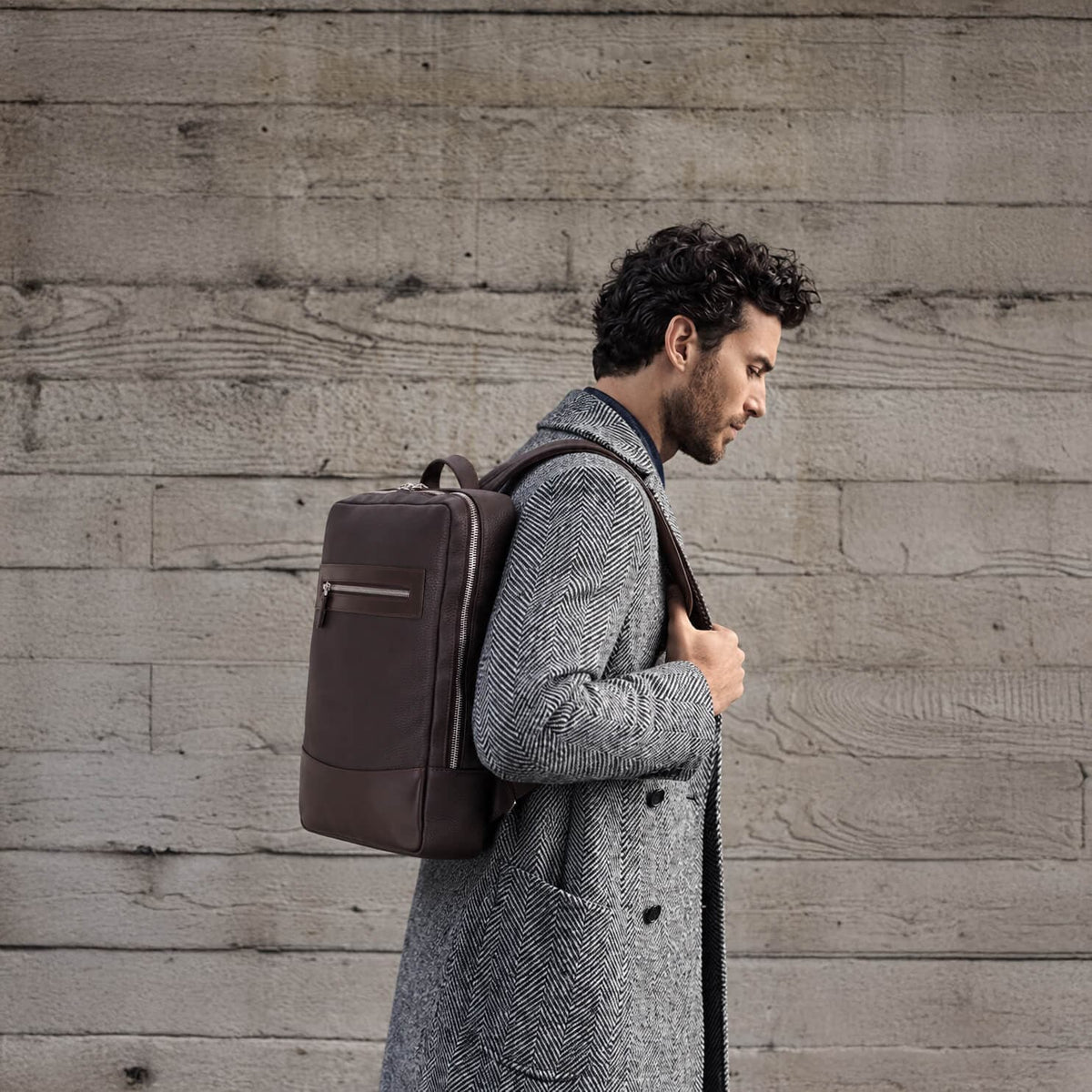 Marlow Leather Backpack Bouletta