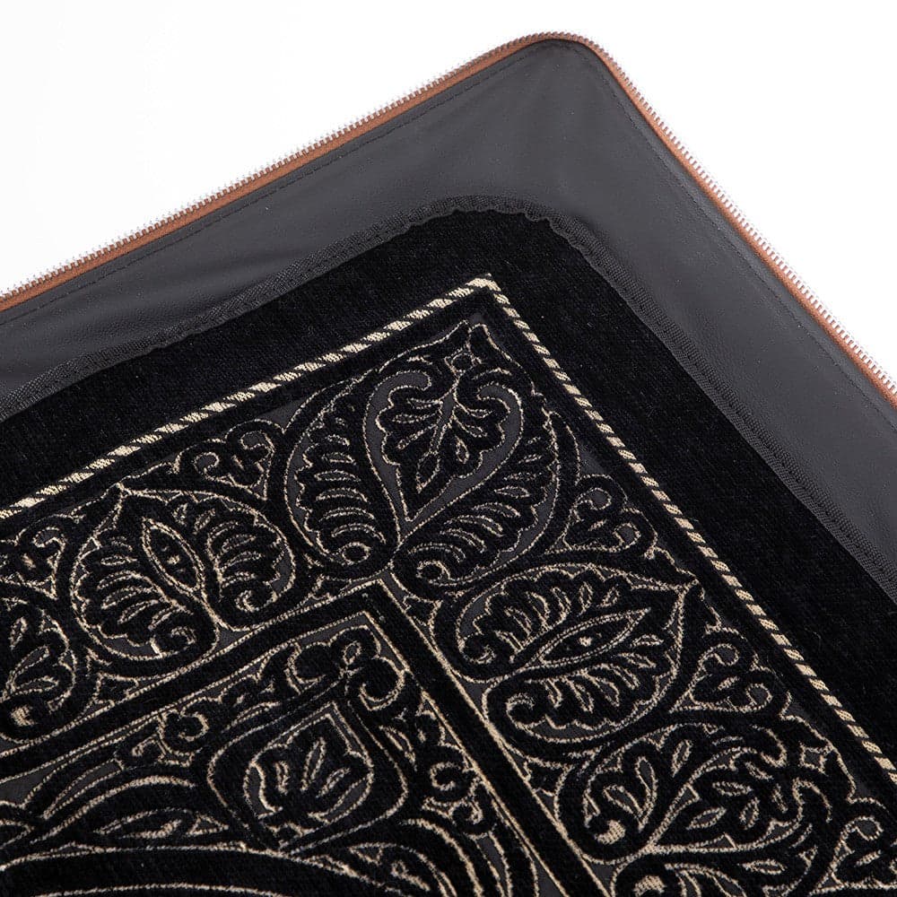 Miraj Leather Prayer Rug Bouletta