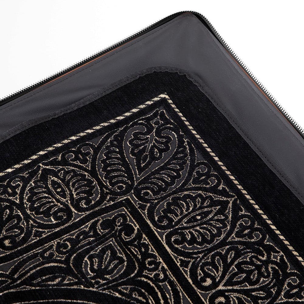 Miraj Leather Prayer Rug Bouletta