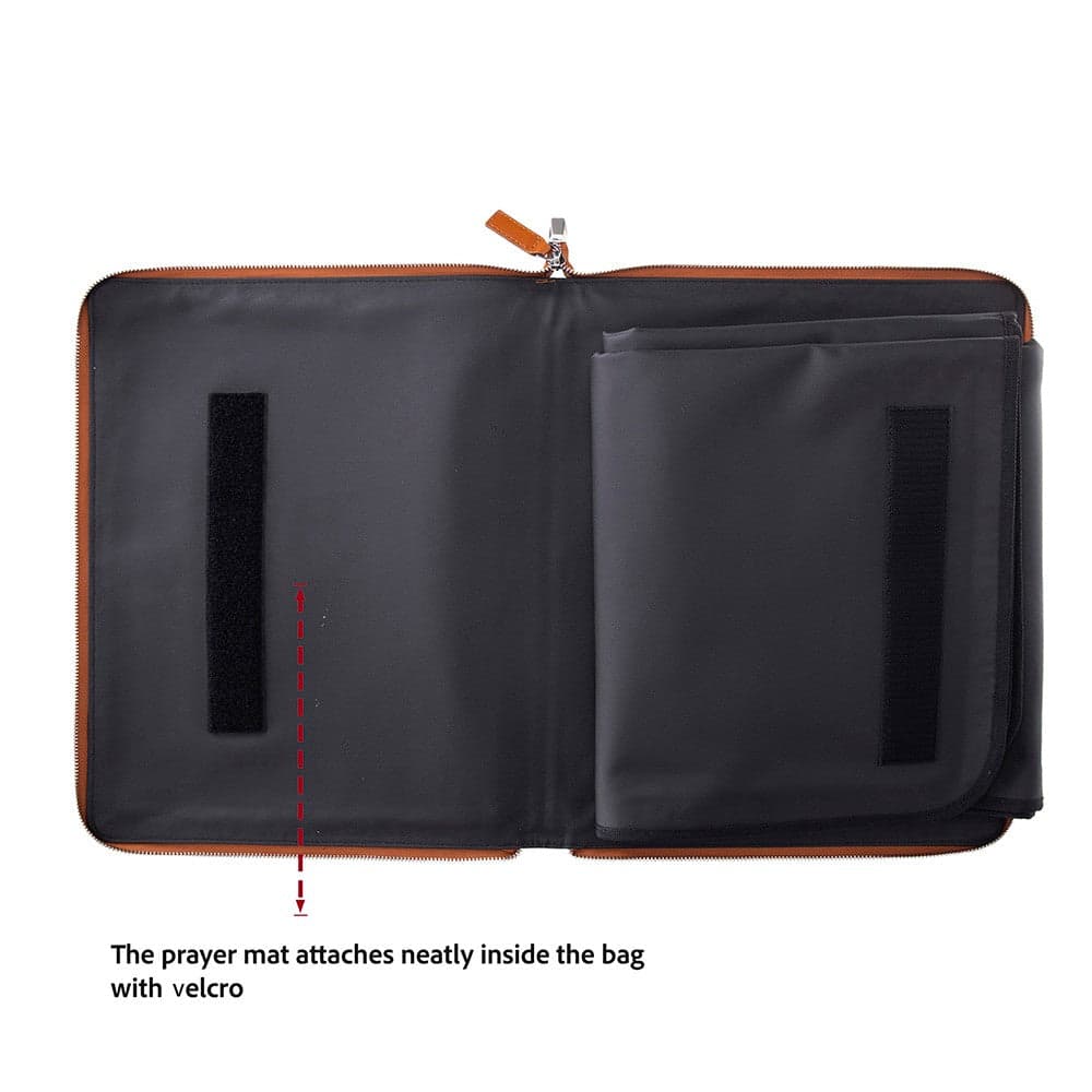 Miraj Leather Prayer Rug Bouletta