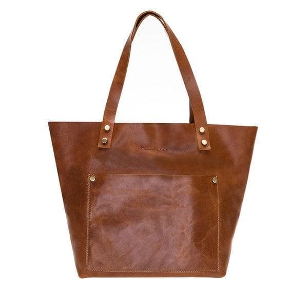 Moon Geniune Leather Women Tote Bag Bouletta