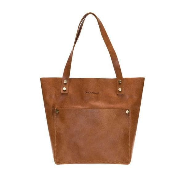 Moon Geniune Leather Women Tote Bag Bouletta